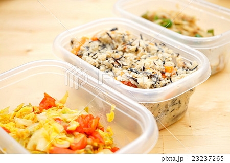 作りおき タッパー 保存食 冷蔵庫 チルド お弁当 おかず お惣菜 23237265