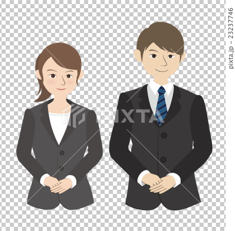 スーツの男女 23237746