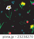 seamless pattern with flowers, berries 23238270