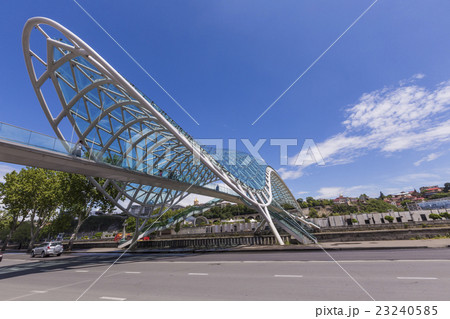 The Bridge of Peace in Tbilisi, Georgia The Bridge of Peace in Tbilisi, Georgia 23240585