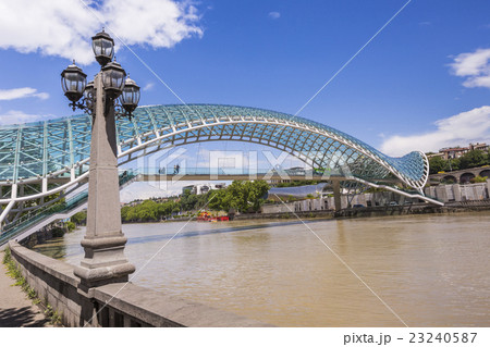 The Bridge of Peace in Tbilisi, Georgia 23240587