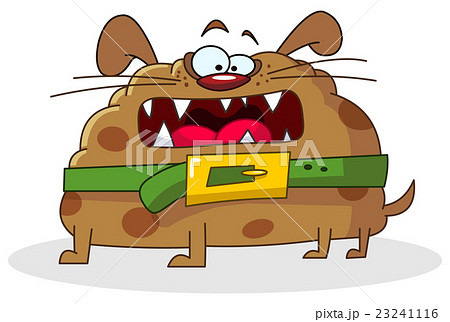 Funny Dogのイラスト素材