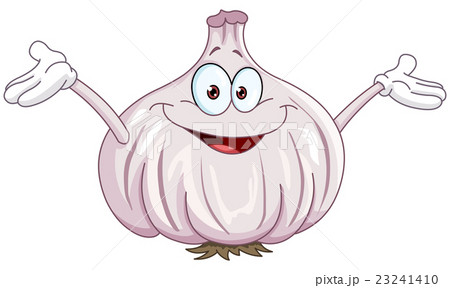 Garlic cartoon 23241410