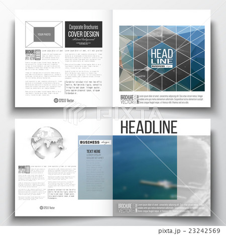 Set of annual report business templates for Set of annual report business templates for 23242569