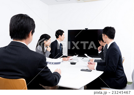 テレビ会議イメージ 23245467