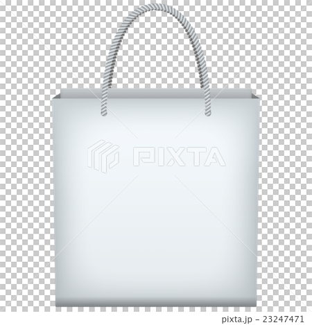 紙袋_白色_絞線 23247471