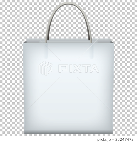 紙袋_白色_白色繩子 23247472