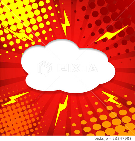 Comic Speech Bubble, Cartoon 23247903