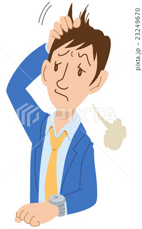 待ちぼうけするビジネスマン 待ちぼうけするビジネスマン 23249670
