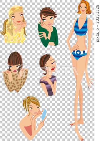 婦女的麻煩例證傳染媒介 23251328