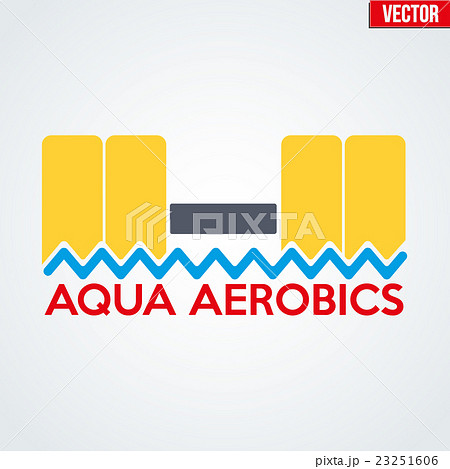 Symbol of Aqua Aerobics Symbol of Aqua Aerobics 23251606