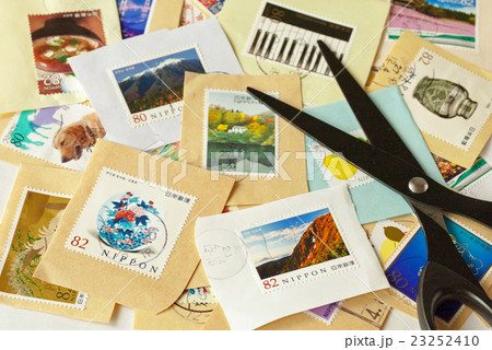 古切手とハサミ 23252410