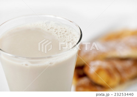 horchata and fartons, typical of Valencia, Spain 23253440