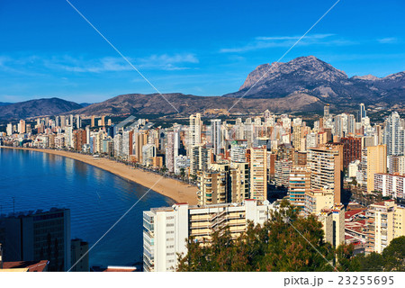 Benidorm city coastline. Spain Benidorm city coastline. Spain 23255695