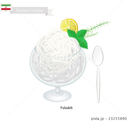 Faludeh or Iranian Rice Noodle Rose Water Sorbet Faludeh or Iranian Rice Noodle Rose Water Sorbet 23255890