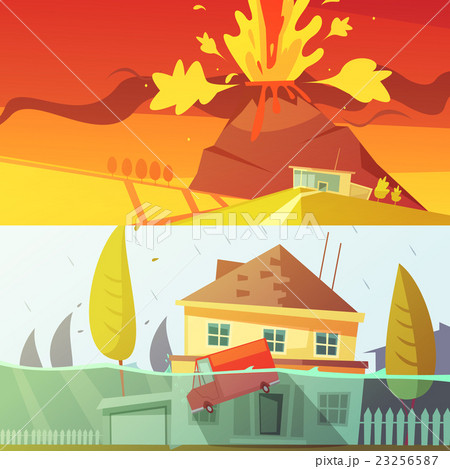 Natural Disaster Banners 23256587
