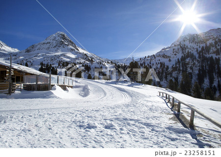 Border crossing on top of Staller Sattel      23258151