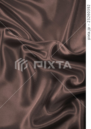 Smooth elegant brown silk or satin Smooth elegant brown silk or satin 23260392