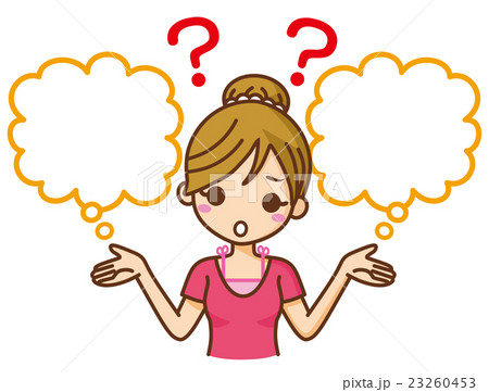女性 選択 吹き出し 女性 選択 吹き出し 23260453