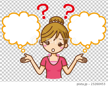 女性 選択 吹き出し 女性 選択 吹き出し 23260453