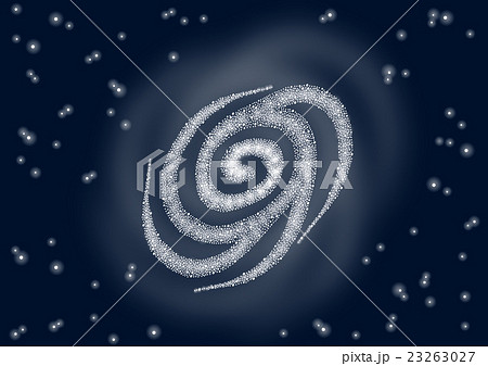 銀河 星雲 イメージ イラスト 23263027