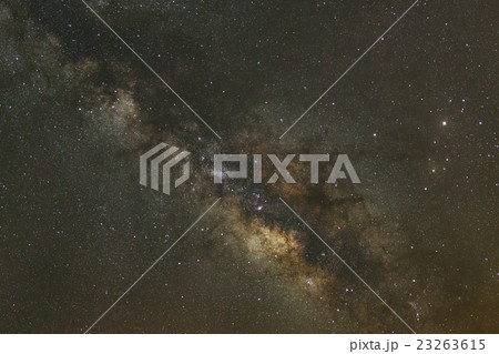 Milky Way galaxy, Long exposure photograph 23263615