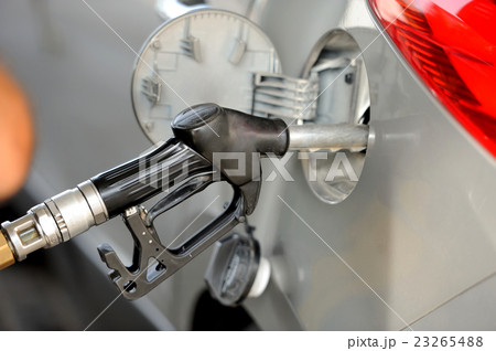 Car with a gas pump 23265488