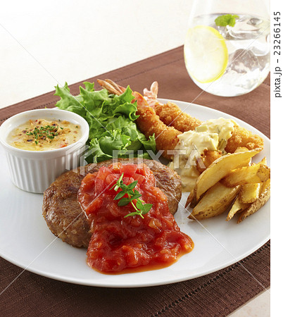 ハンバーグランチ 23266145