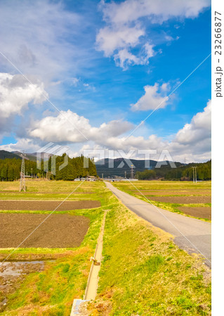早春の農村風景 (49) 23266877