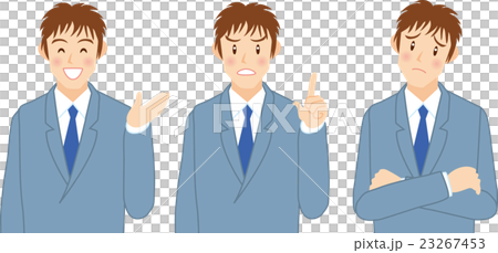 会社員_表情 会社員_表情 23267453