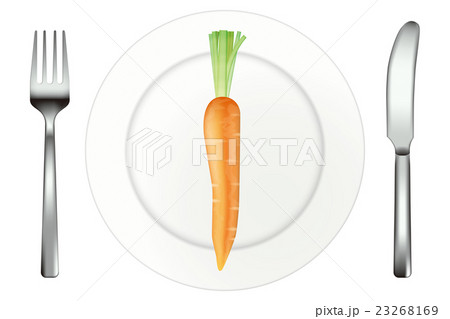 テーブルセット2点_両サイド_人参 23268169