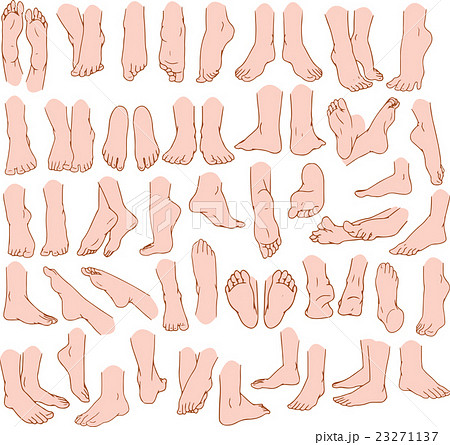 新しいコレクション 裸足正面 画像を無料でダウンロード