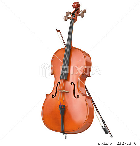 Cello Classical Woodenのイラスト素材 23272346 Pixta