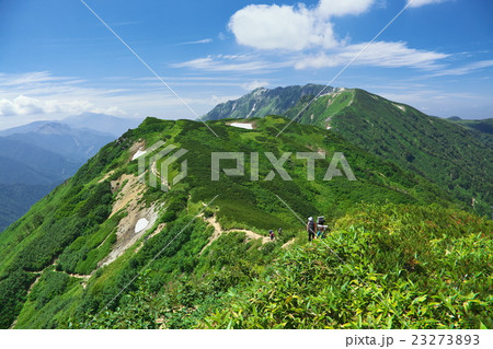 笠ヶ岳と弓折岳 笠ヶ岳と弓折岳 23273893