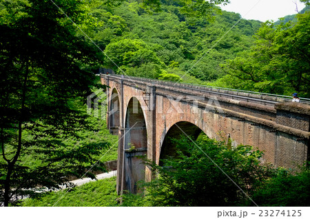 めがね橋（左上から） 23274125