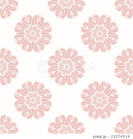Floral Fine Seamless Vector Pattern 23274514