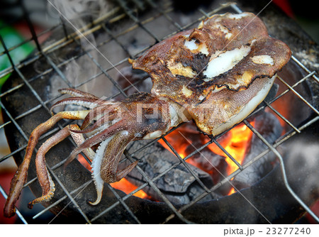 Grill Fresh soft cuttle fish 23277240