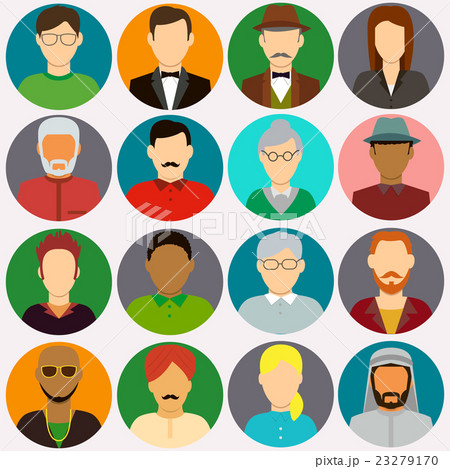 People avatar icon Stock Vector by ©sapannpix 116240408