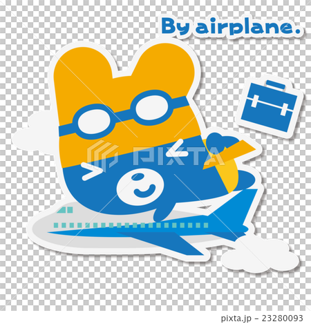 Summer Bear Cool Biz Airplane 23280093