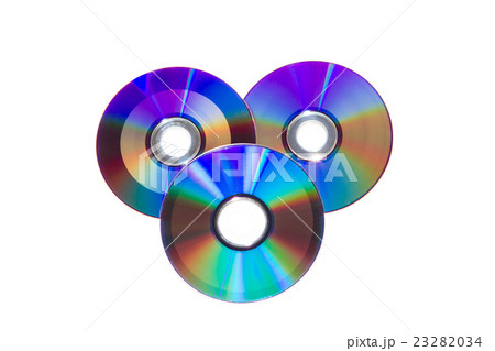 DVD Pack isolate on white background 23282034