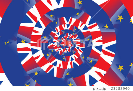 Flags of the United Kingdom and the European Union Flags of the United Kingdom and the European Union 23282940