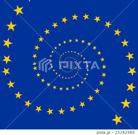 European union flag. Droste Effect. 23282989