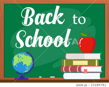 Vector blackboard and back to school concept Vector blackboard and back to school concept 23284761
