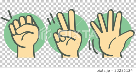 じゃんけん_グーチョキパー 23285124