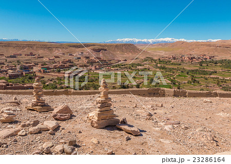 Village in Sahara Desert Morocco Village in Sahara Desert Morocco 23286164