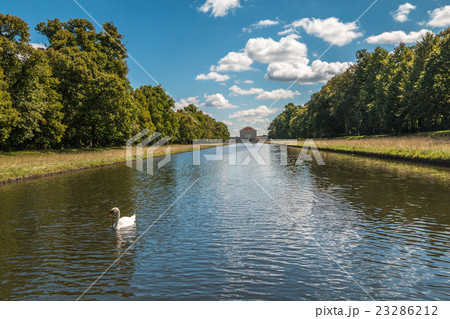 Nymphenburg palace gardens in Munich 23286212