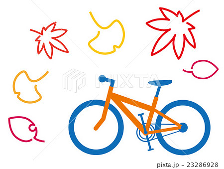 行楽の秋　サイクリング　MTB 23286928