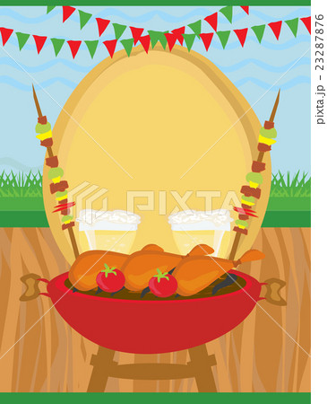 Barbecue Party Invitation 23287876