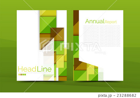 Geometric shapes design a4 cover 23288682
