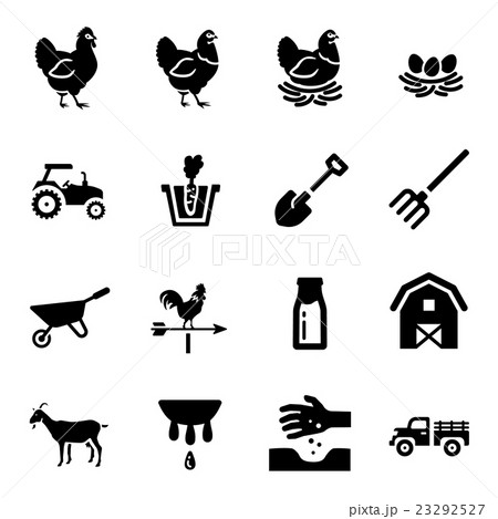 Agriculture Farming Vector Icon 23292527